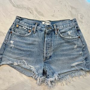 Agolde size 27 denim shorts
